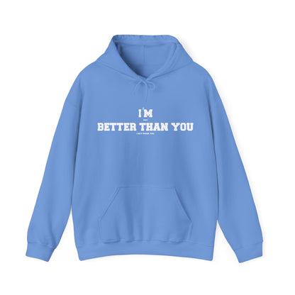 Unisex Hoodie Motivational Sports Blue