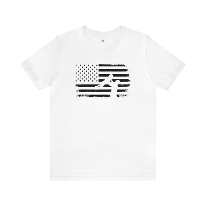 Patriotic Graphic Tee for Dad