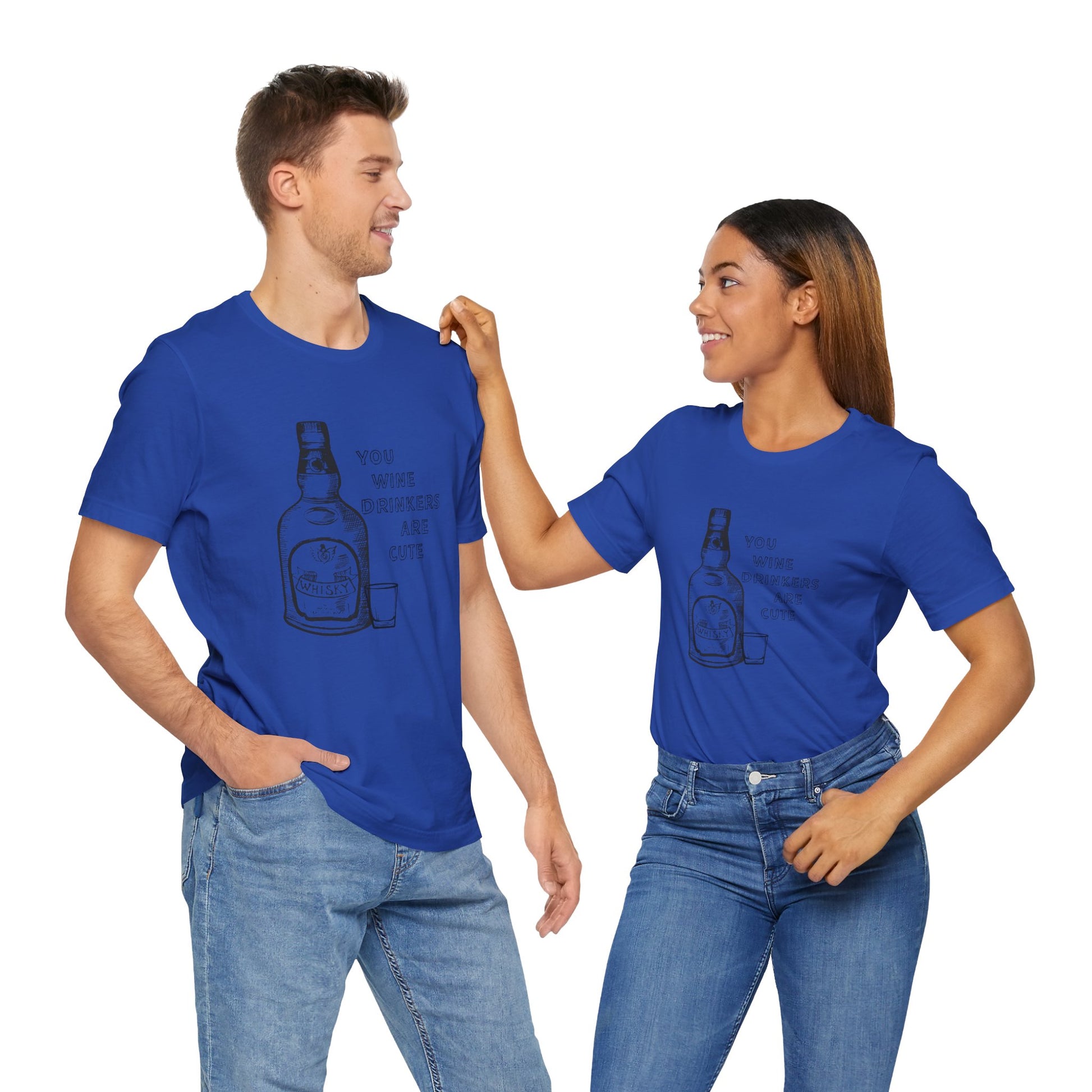 Funny Unisex T-Shirt Blue