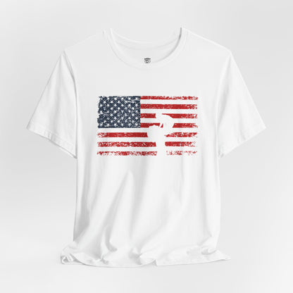 Unisex T-Shirt Mom America White