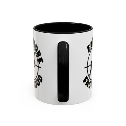 11oz Accent Coffee Mug - Funny Quote - Hunting Deer