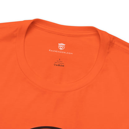 Motivational Unisex T-Shirt Football Orange