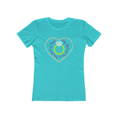 Funny Graphic Tee for Women Blue