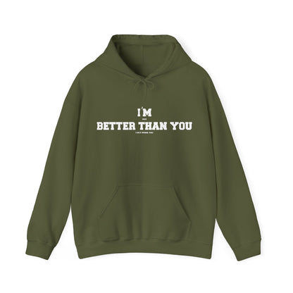 Unisex Hoodie Motivational Sports Green