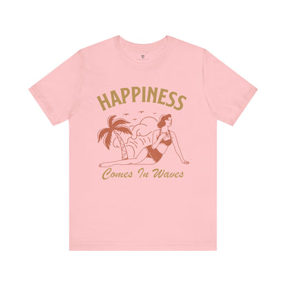 Unisex T-Shirt Beach Vacation Pink