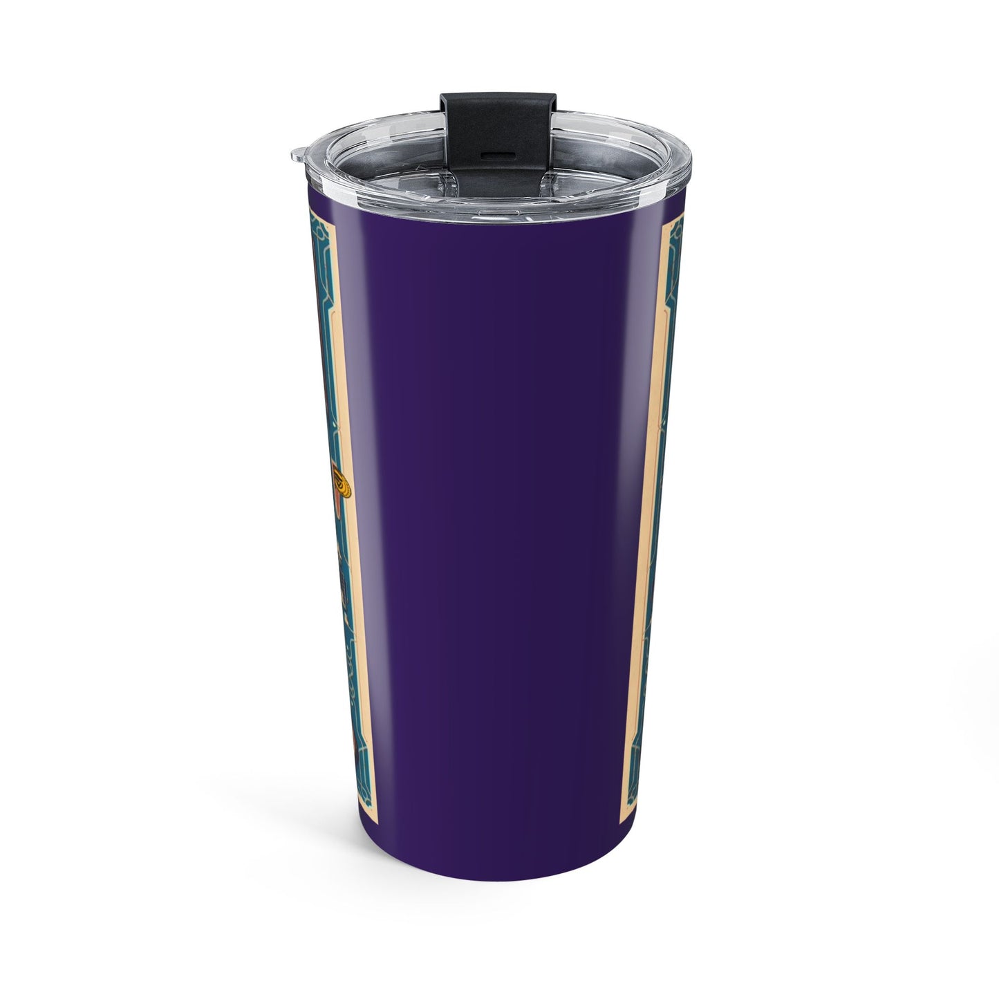Tumbler 20oz with graphic design.
