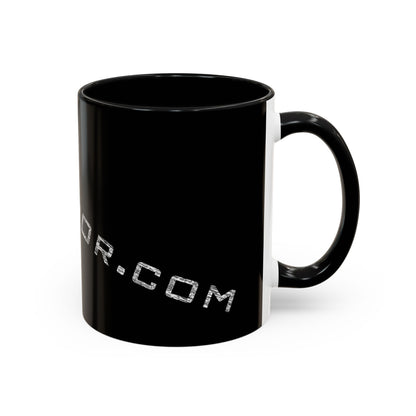 11oz Accent Coffee Mug - Official Fan Vendor Gear - Site Logo