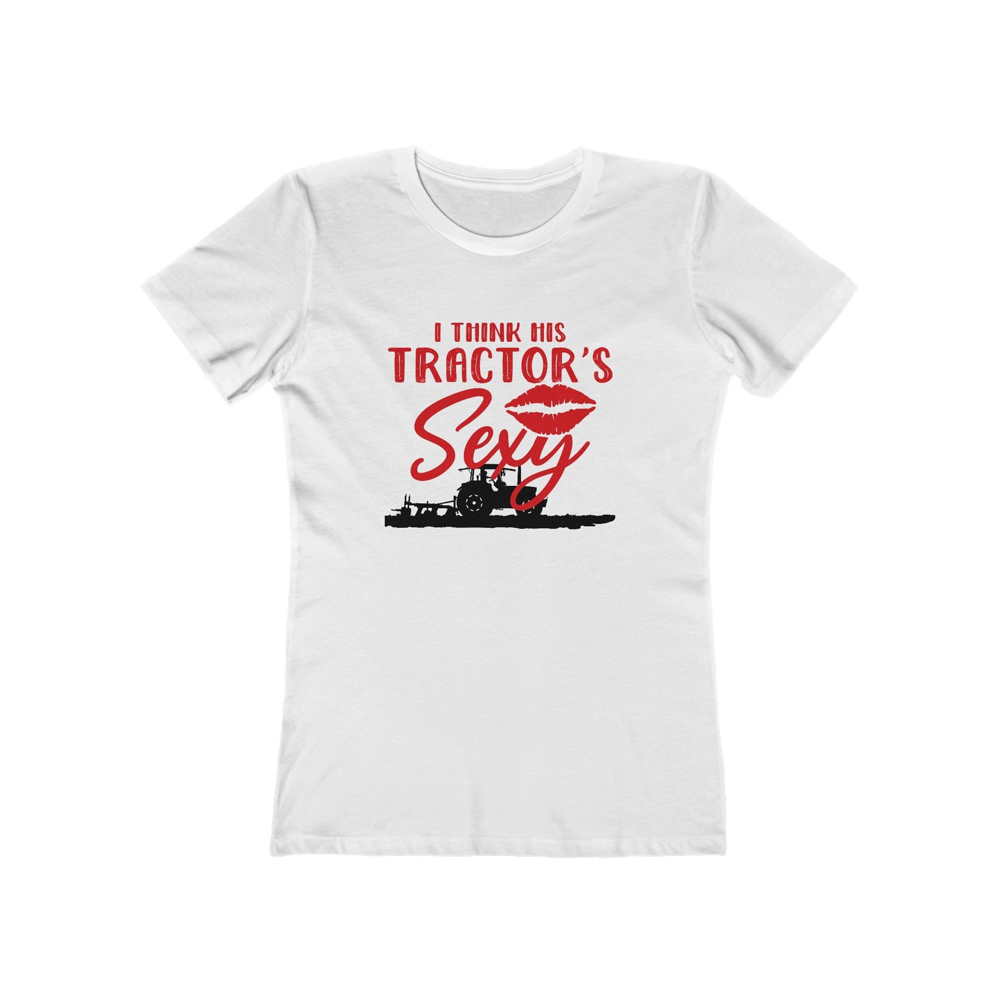 Women's Graphic T-Shirt - Funny - Sexy Tractor