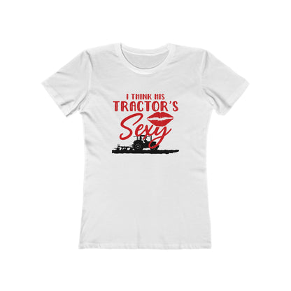 Women's Graphic T-Shirt - Funny - Sexy Tractor