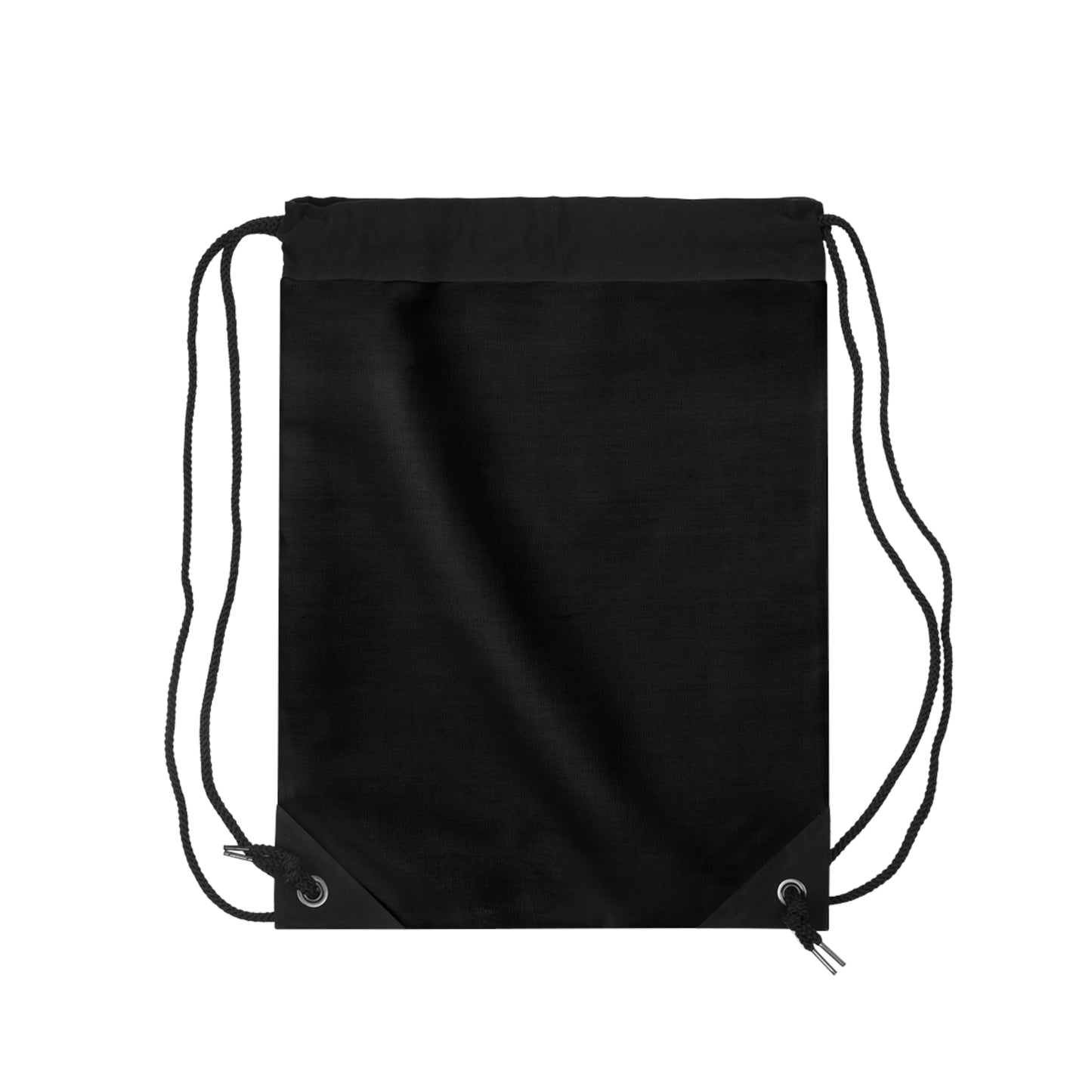 Cool Athletic Drawstring Bag Peace Sign Black