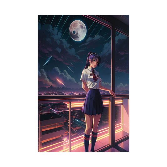 Anime Style Poster