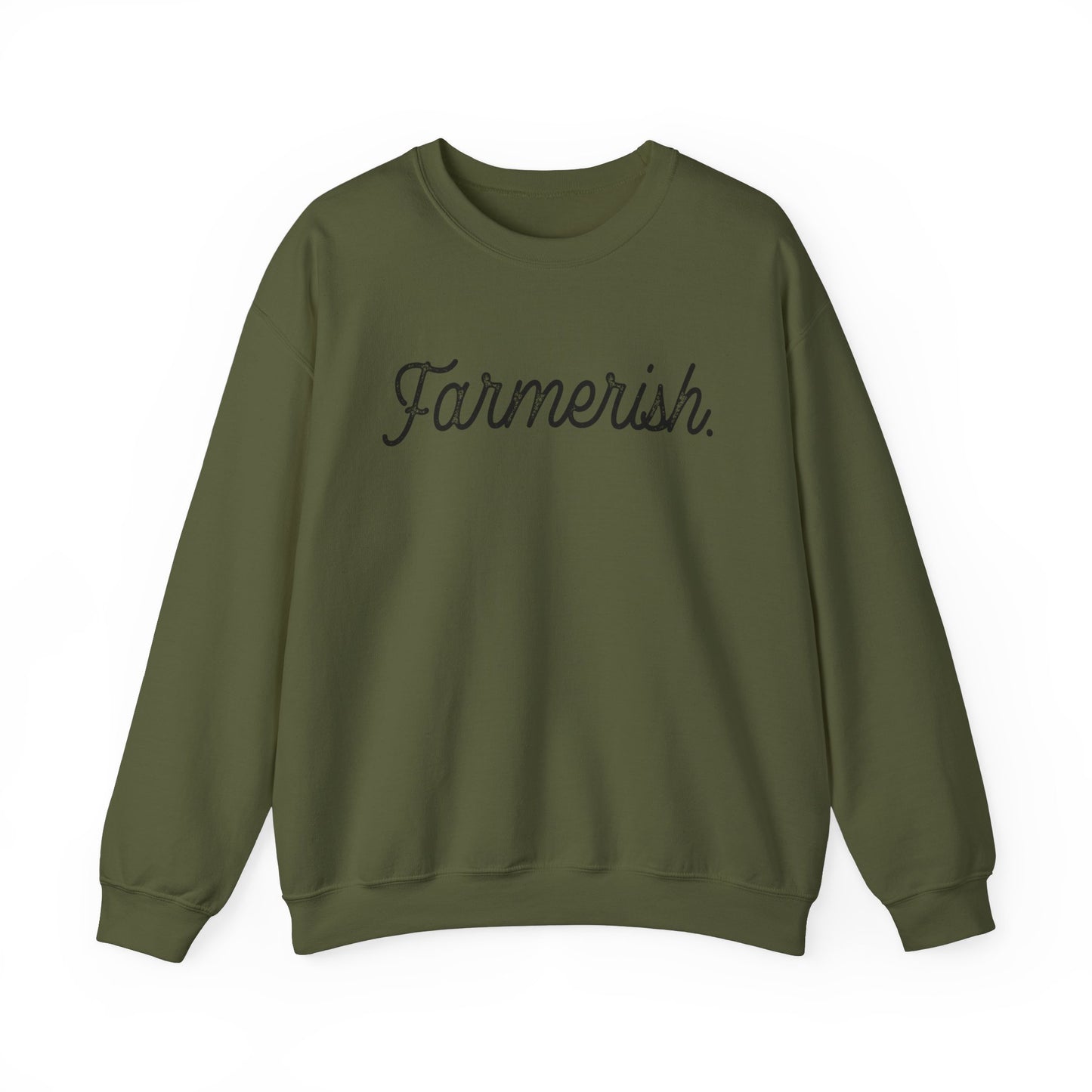 Unisex Funny Sweatshirt Farmer Green