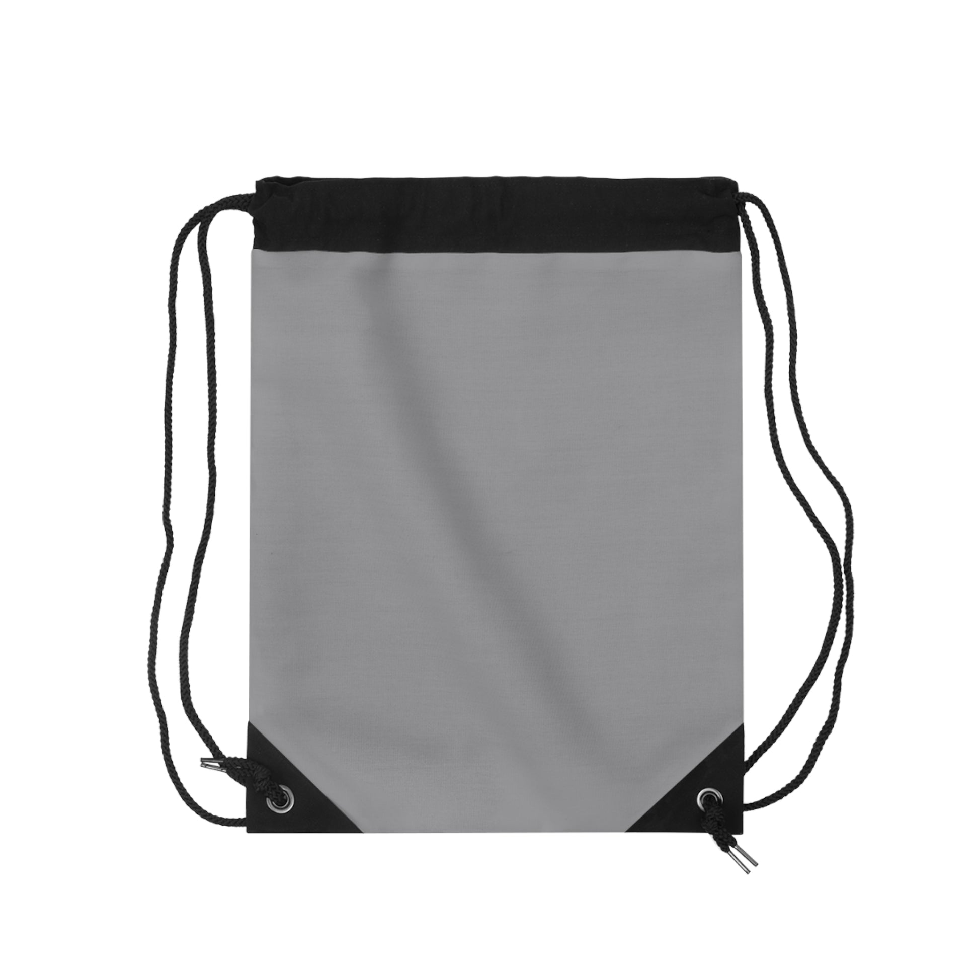 Athletic Drawstring Bag Football Grey