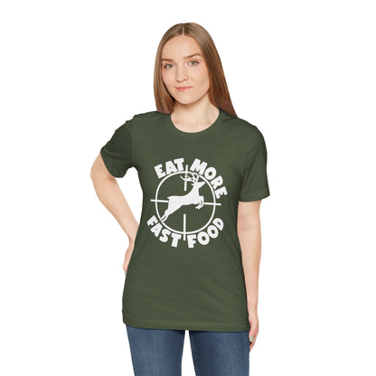 Funny Unisex T-Shirt Hunting Deer Green