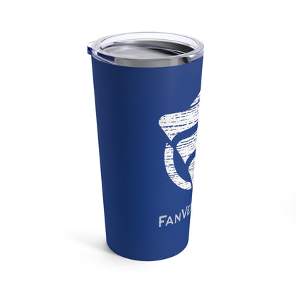 Cool Tumbler Branded Logo Fan Vendor Blue