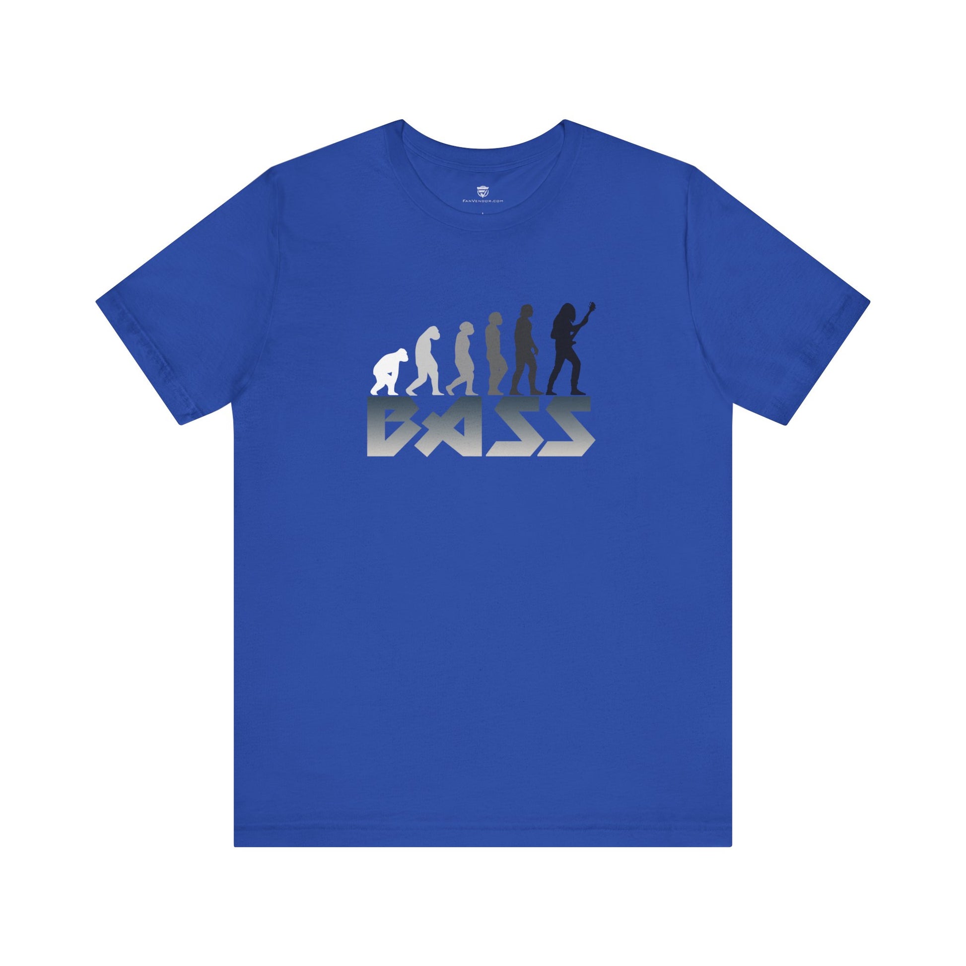 Unisex T-Shirt Bass Guitar Blue