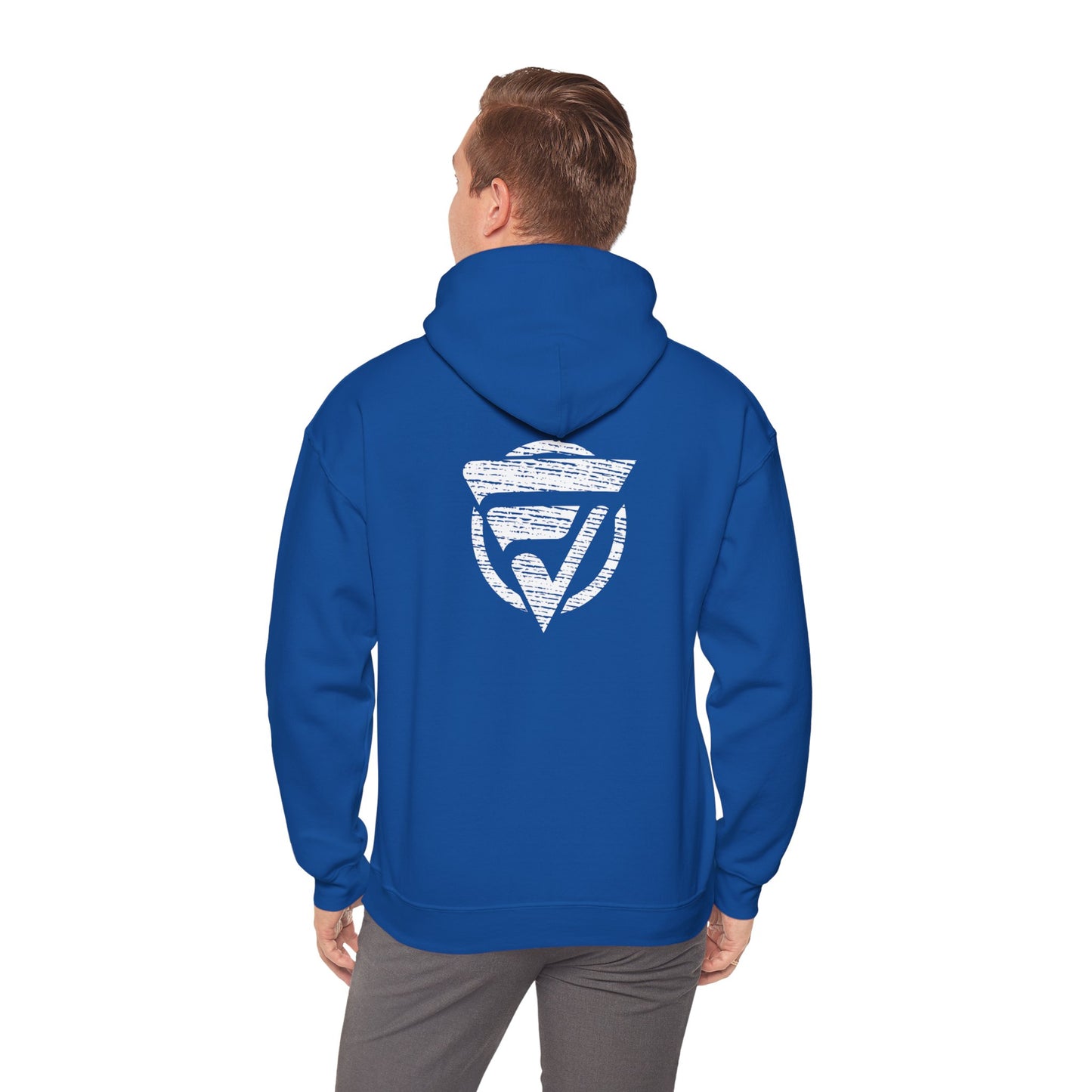 Cool Unisex Hoodie Fan Vendor Logo Blue