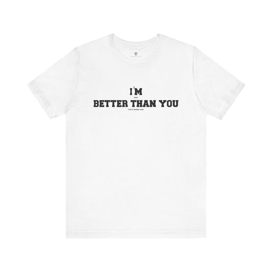 Motivational Unisex T-Shirt Athletic Practice Training White