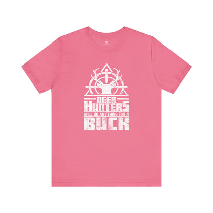 Cool Hunter Unisex T-Shirt Deer Pink