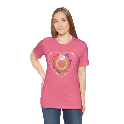 Funny Unisex T-Shirt Romantic Pink