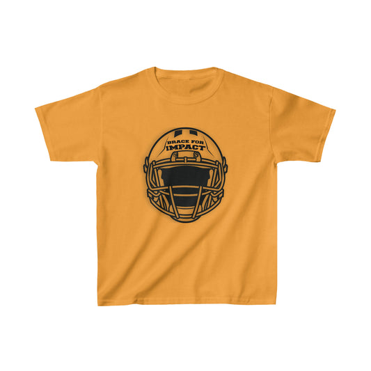 Kids Unisex T-Shirt Football Orange