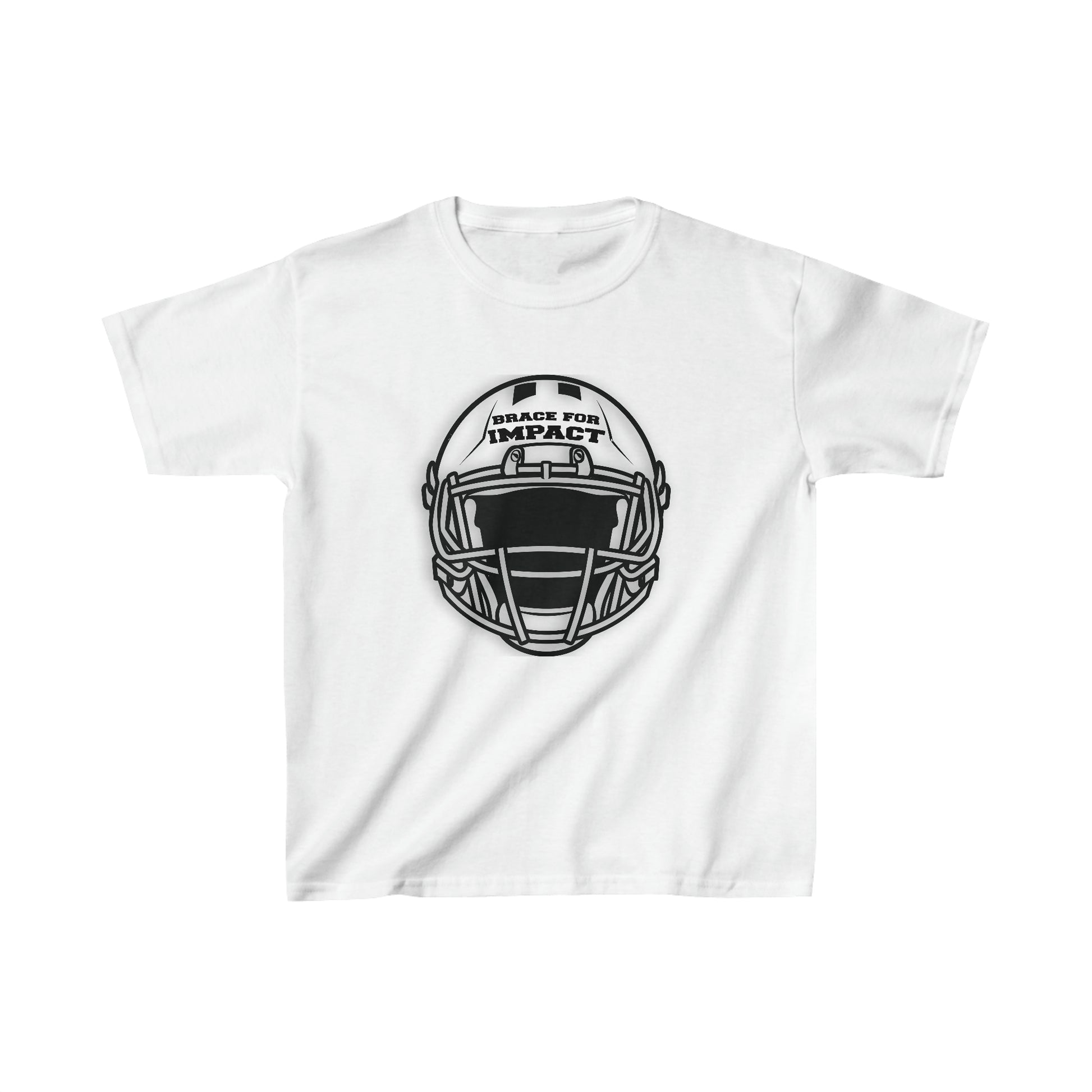 Kids Unisex T-Shirt Football White