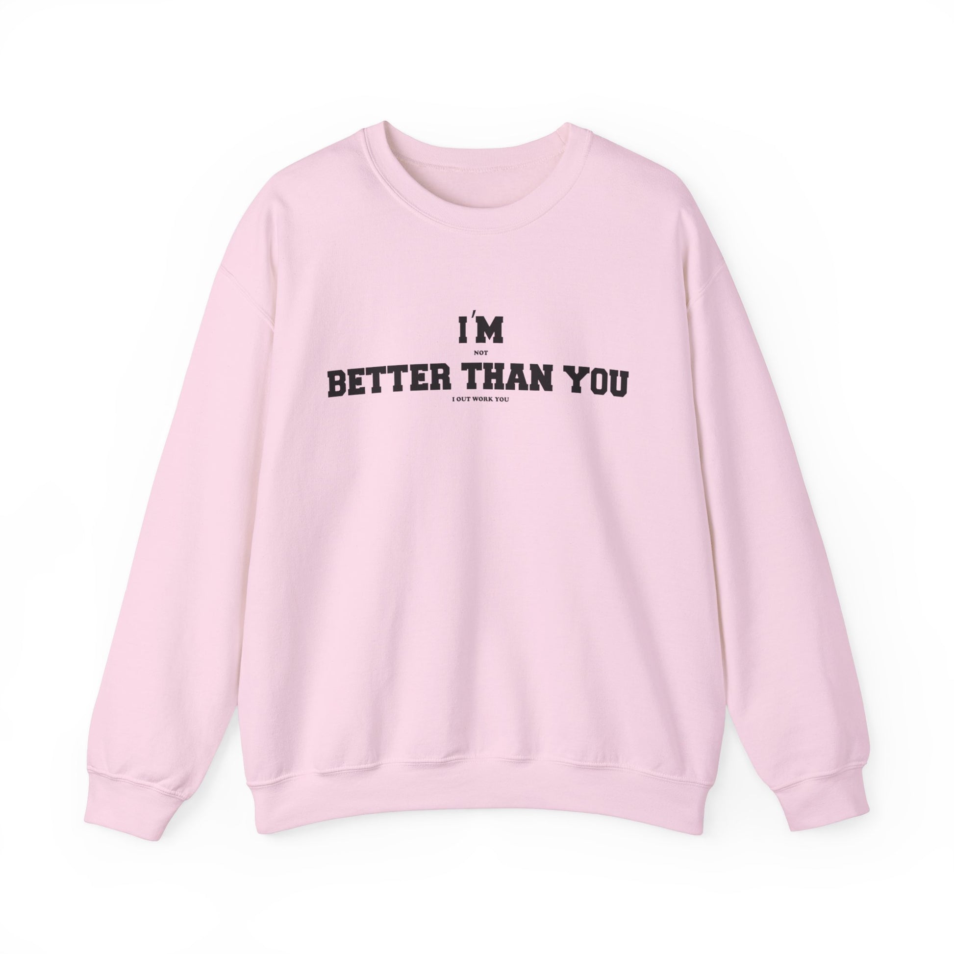 Unisex Motivational Sweatshirt Pink