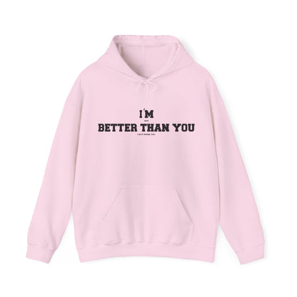 Unisex Hoodie Motivational Sports Pink