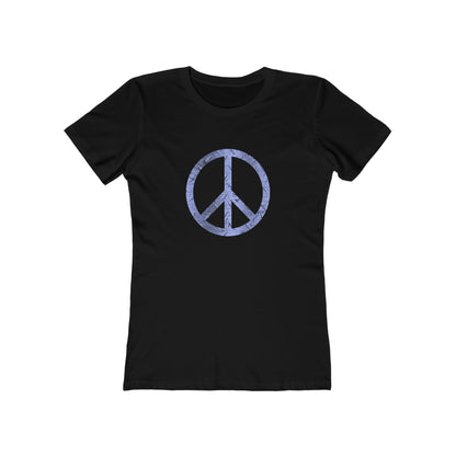 Cool Women's T-Shirt Peace Black