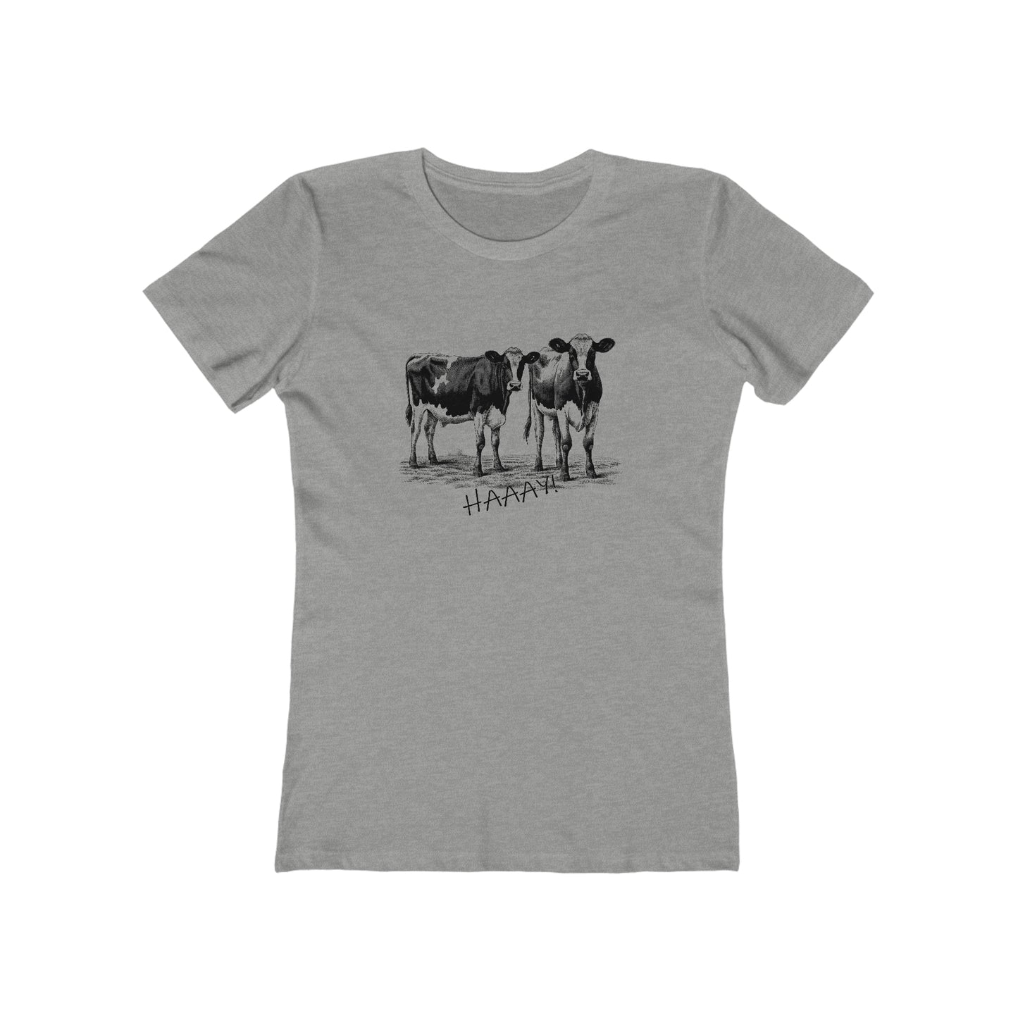 Funny Women's T-Shirt Farm Country Grey