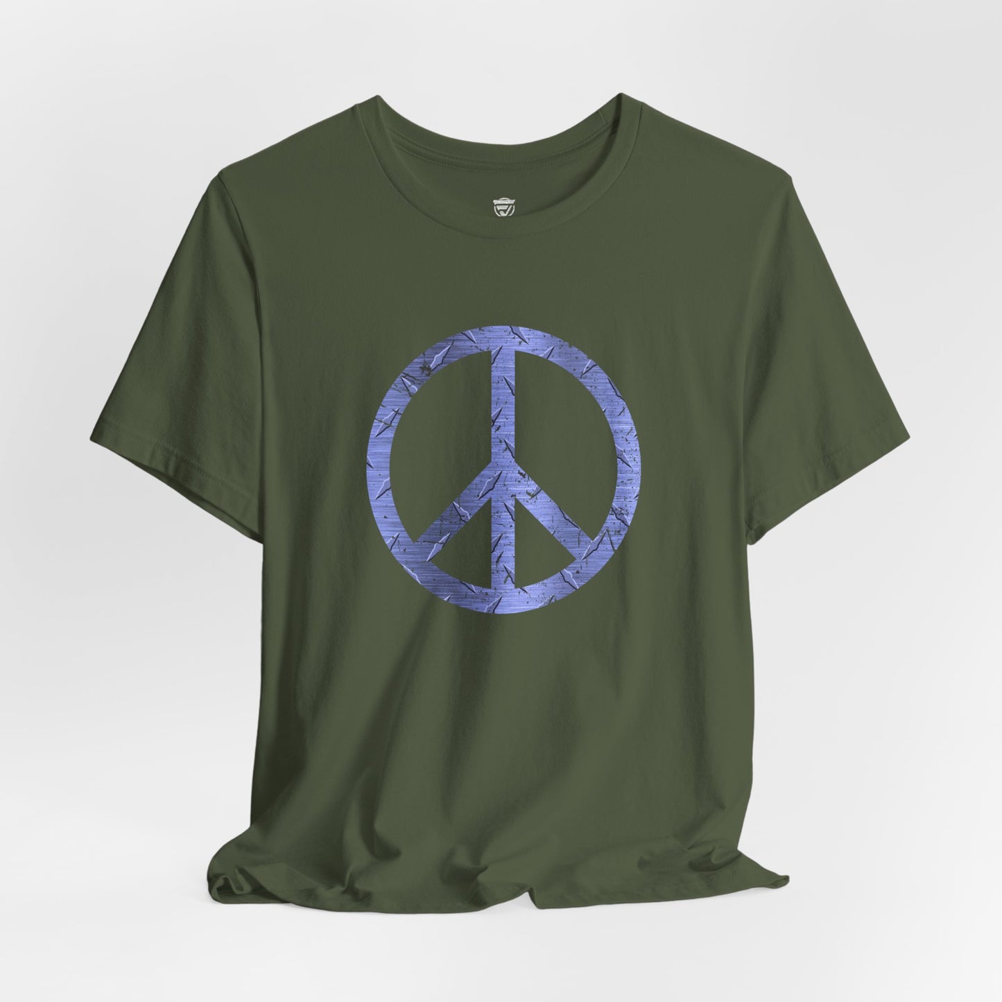 Cool Unisex T-Shirt Peace Sign Green