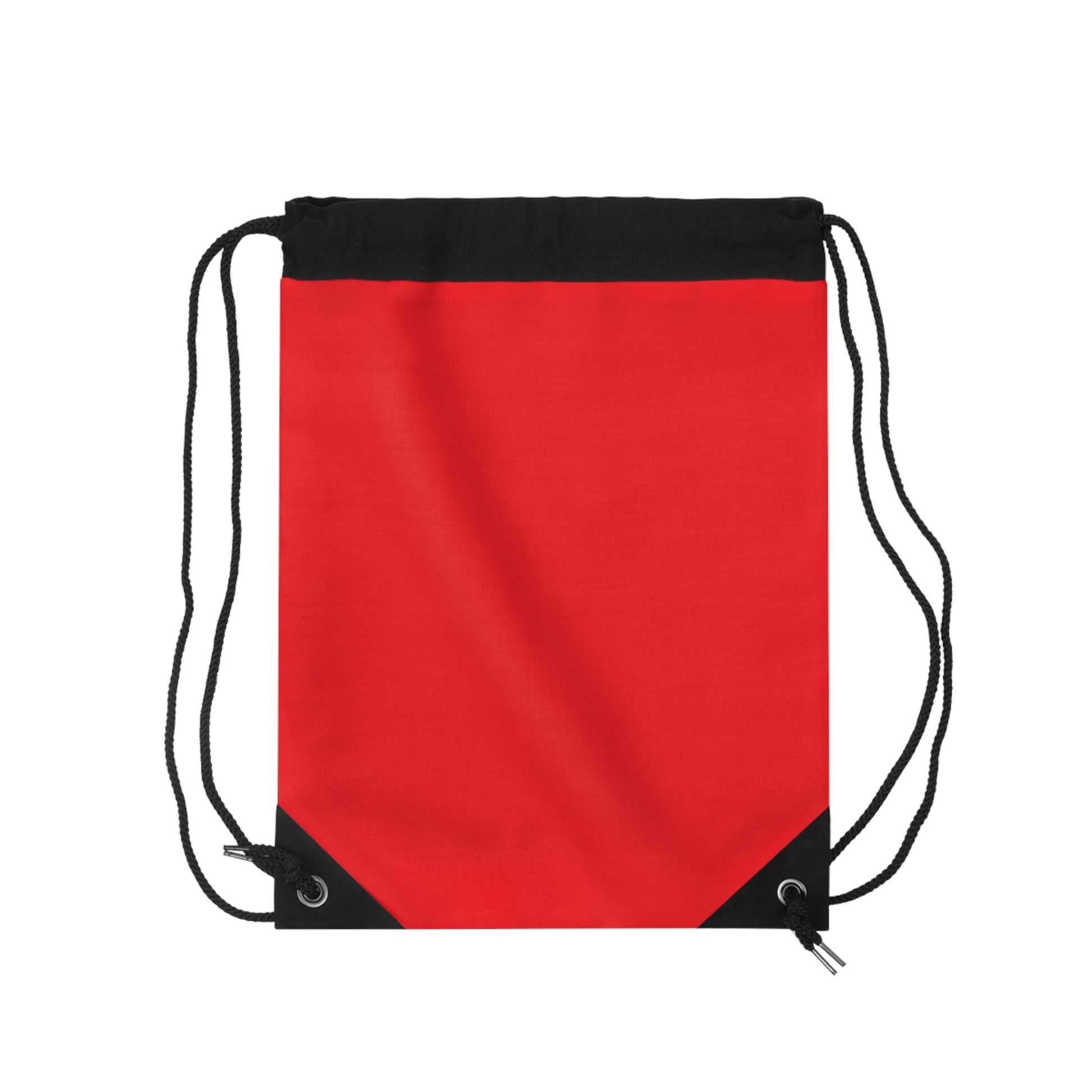 Funny Drawstring Gym Bag Red