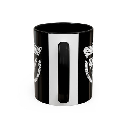 11oz Accent Coffee Mug - Official Fan Vendor Gear - Shield Logo