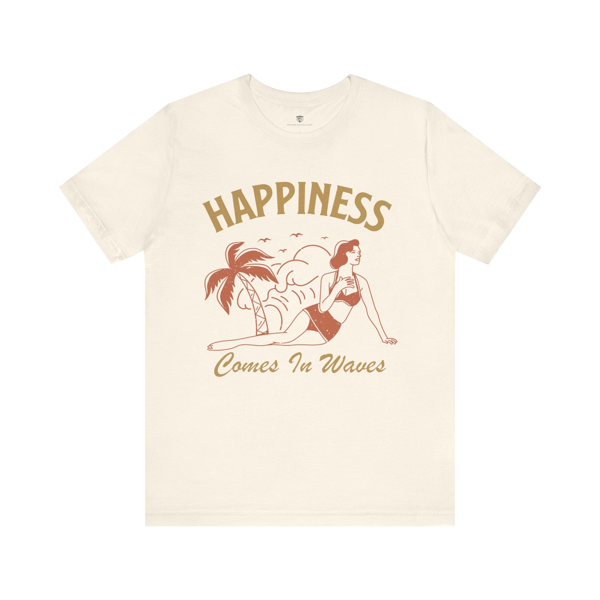 Unisex T-Shirt Beach Vacation Natural