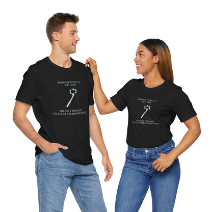 Funny Unisex T-Shirt Heather Black