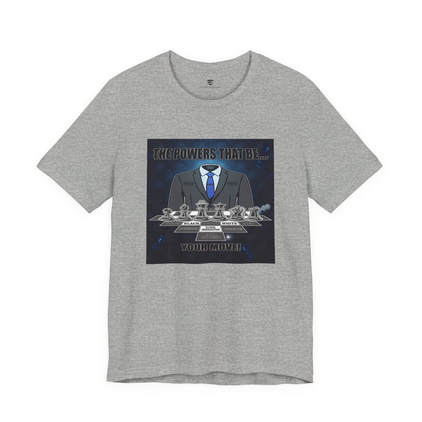 T-Shirt with chess design
