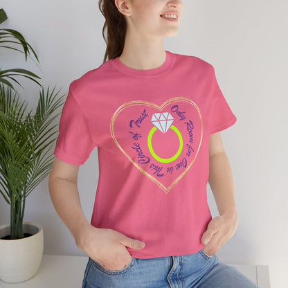 Funny Unisex T-Shirt Romantic Pink