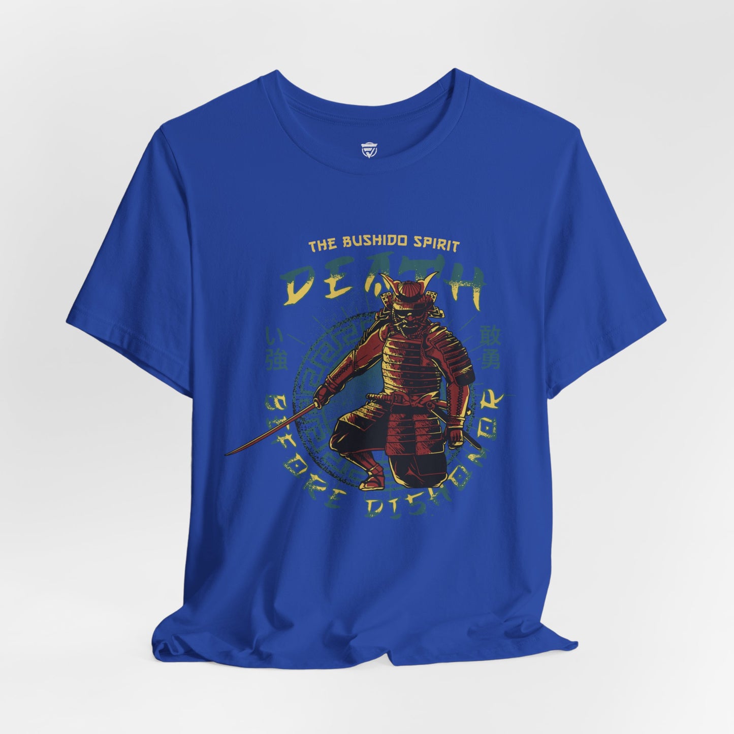 Unisex T-Shirt Samurai Japanese Blue