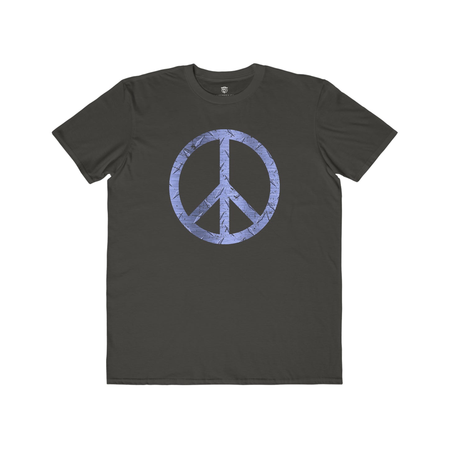 Men's T-Shirt Blue Steel Peace Sign