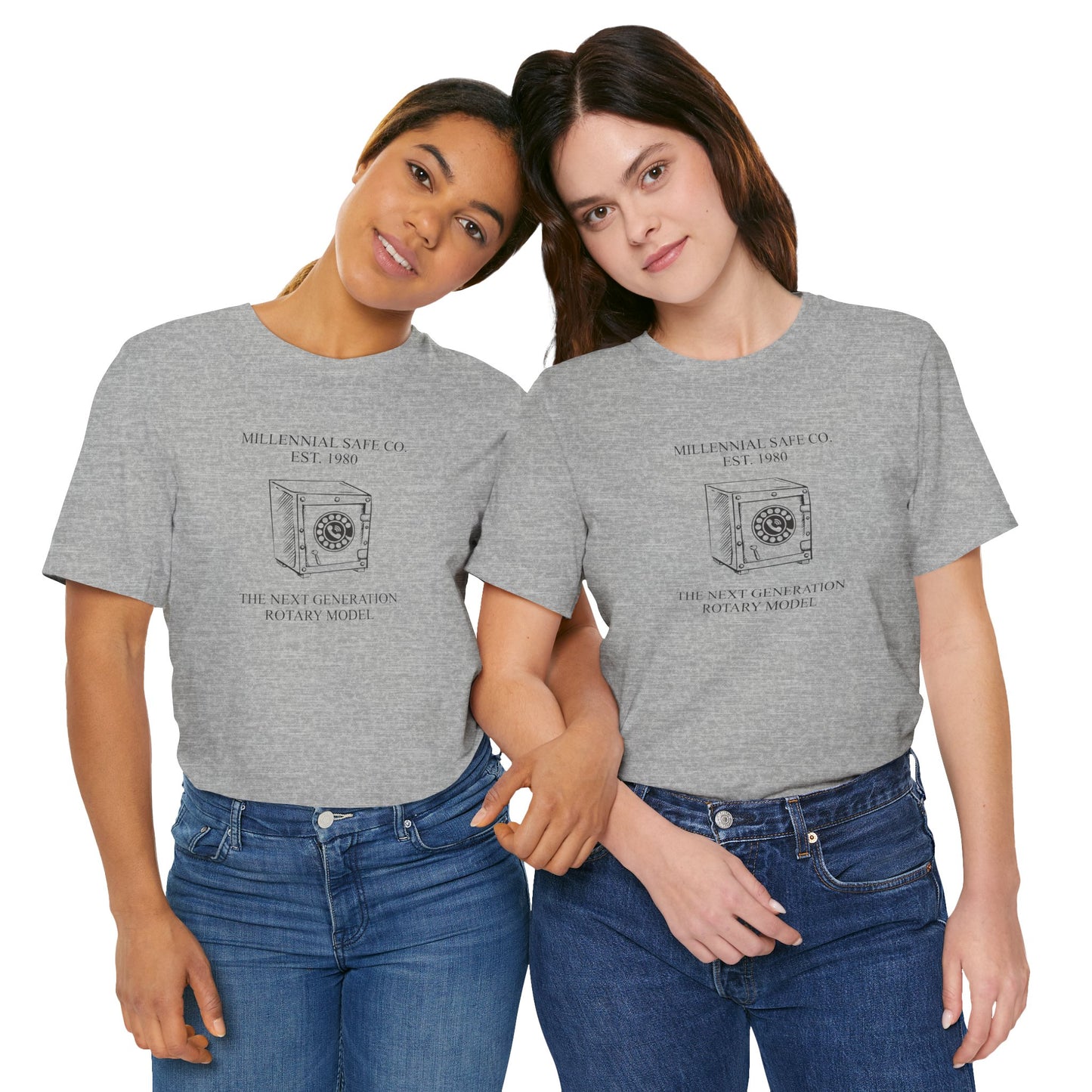 Funny Unisex T-Shirt Heather Grey