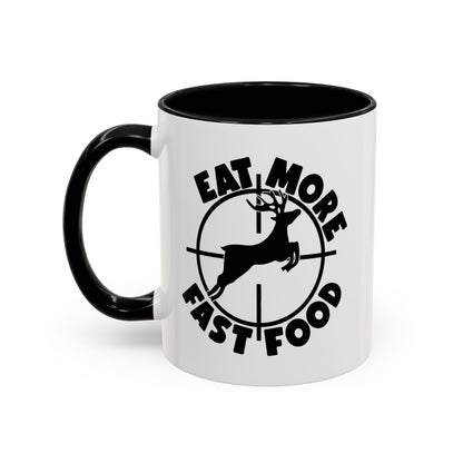 11oz Accent Coffee Mug - Funny Quote - Hunting Deer