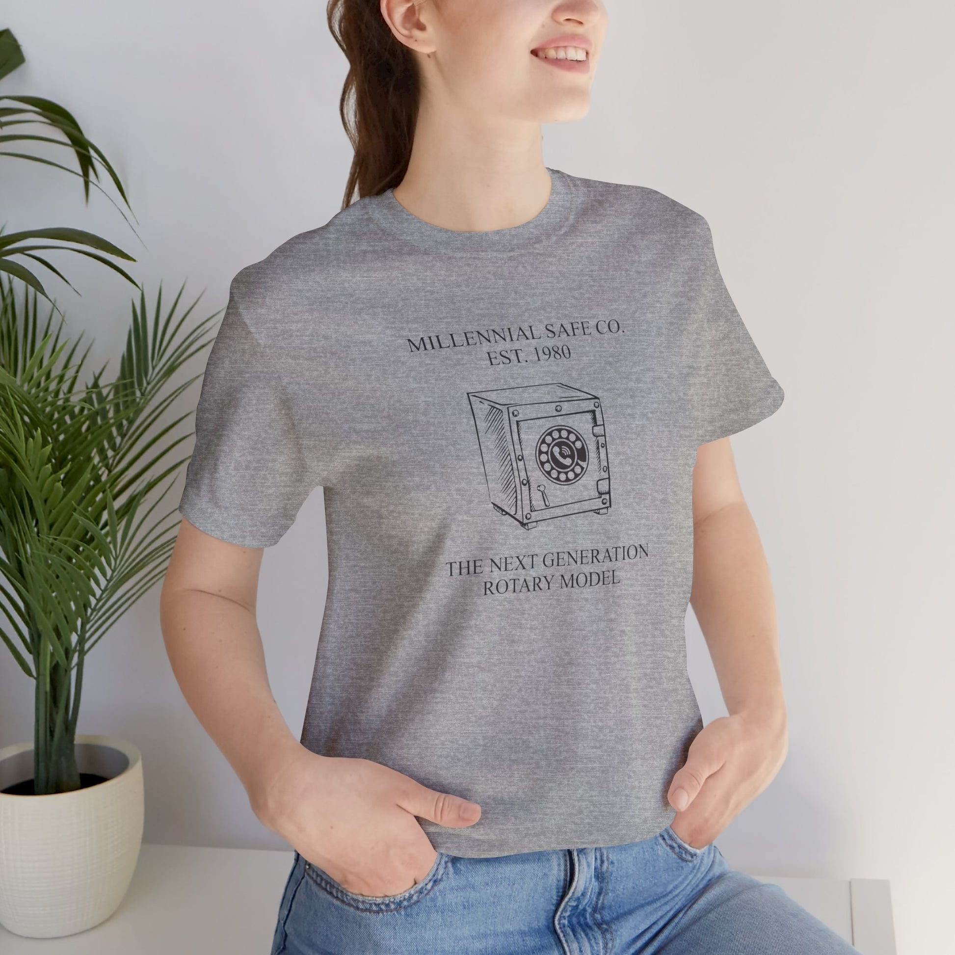 Funny Unisex T-Shirt Heather Grey