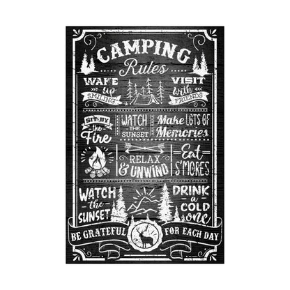 Cool Graphic Poster Camping