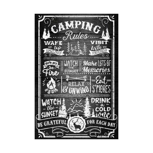 Cool Graphic Poster Camping