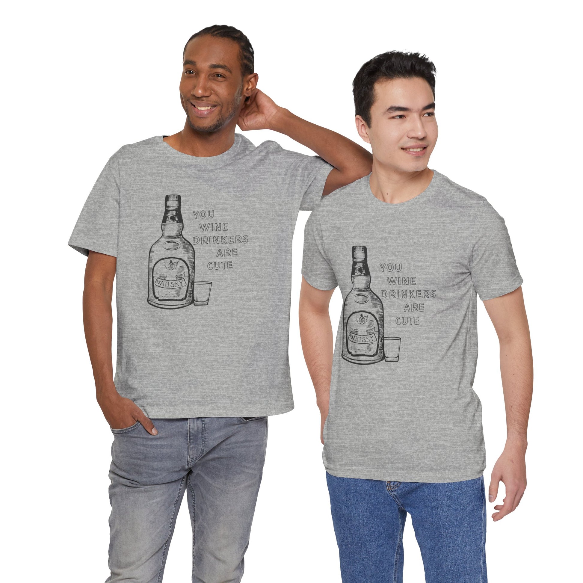 Funny Unisex T-Shirt Grey