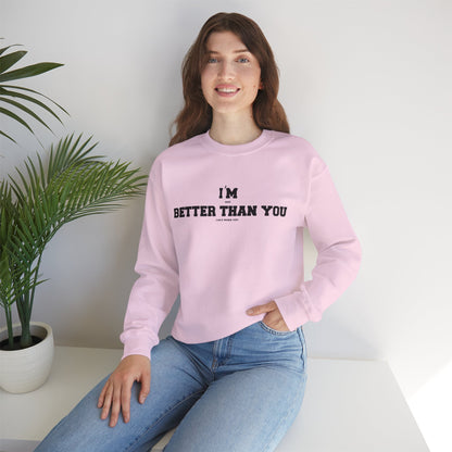 Unisex Motivational Sweatshirt Pink