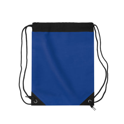 Athletic Drawstring Bag Fan Vendor Logo Blue