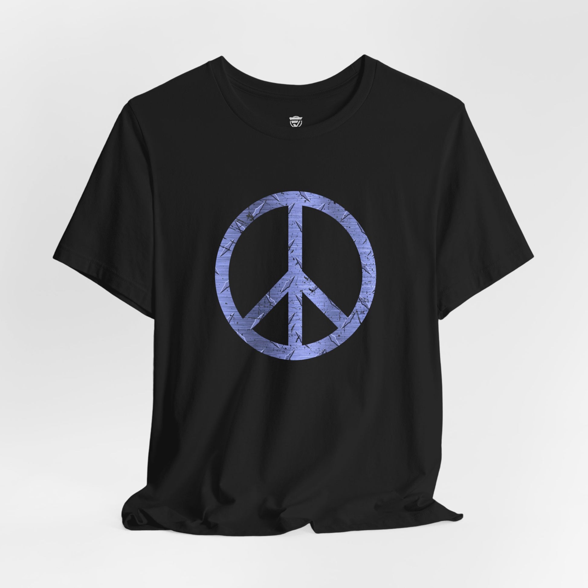 Cool Unisex T-Shirt Peace Sign Black