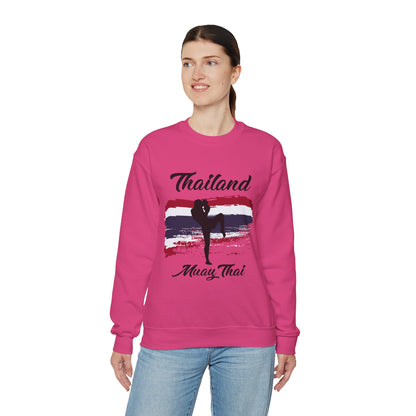 Unisex Muay Thai Sweatshirt Thailand Pink