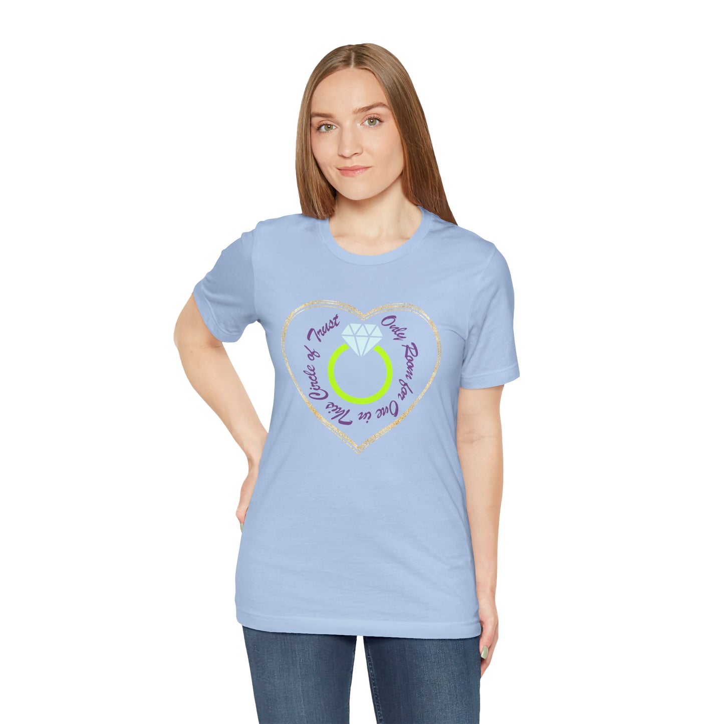 Funny Unisex T-Shirt Romantic Blue